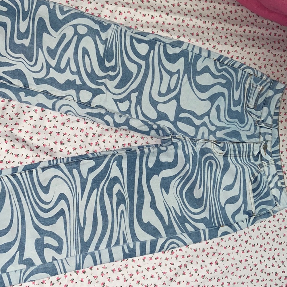 Patterned Pants